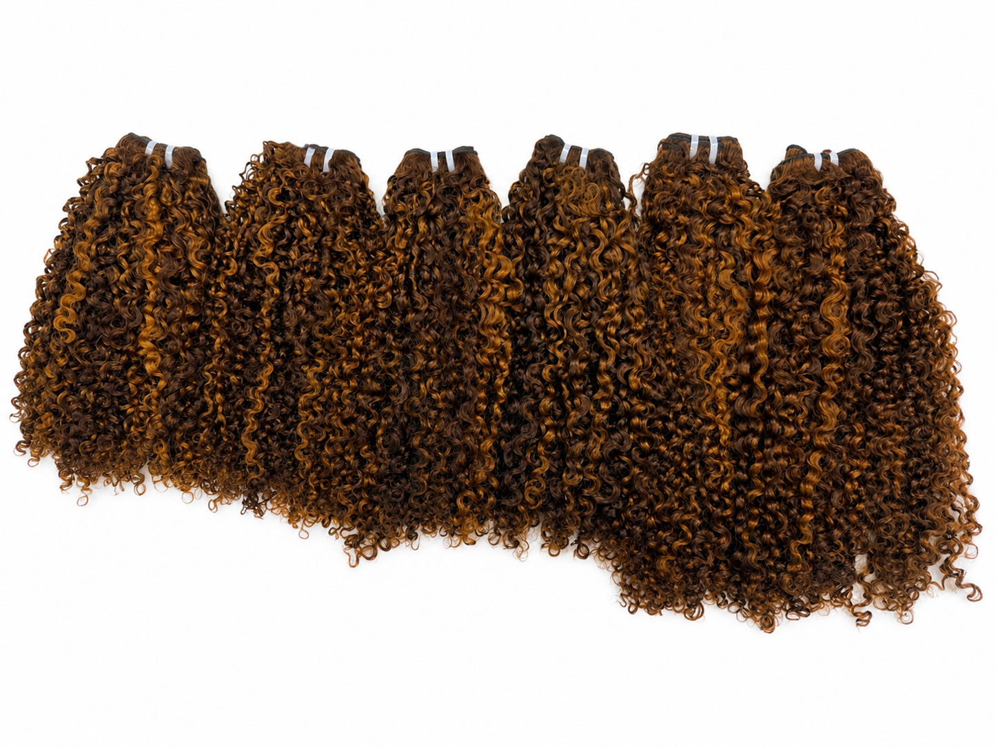 Amina Highlighted Curly Bundles