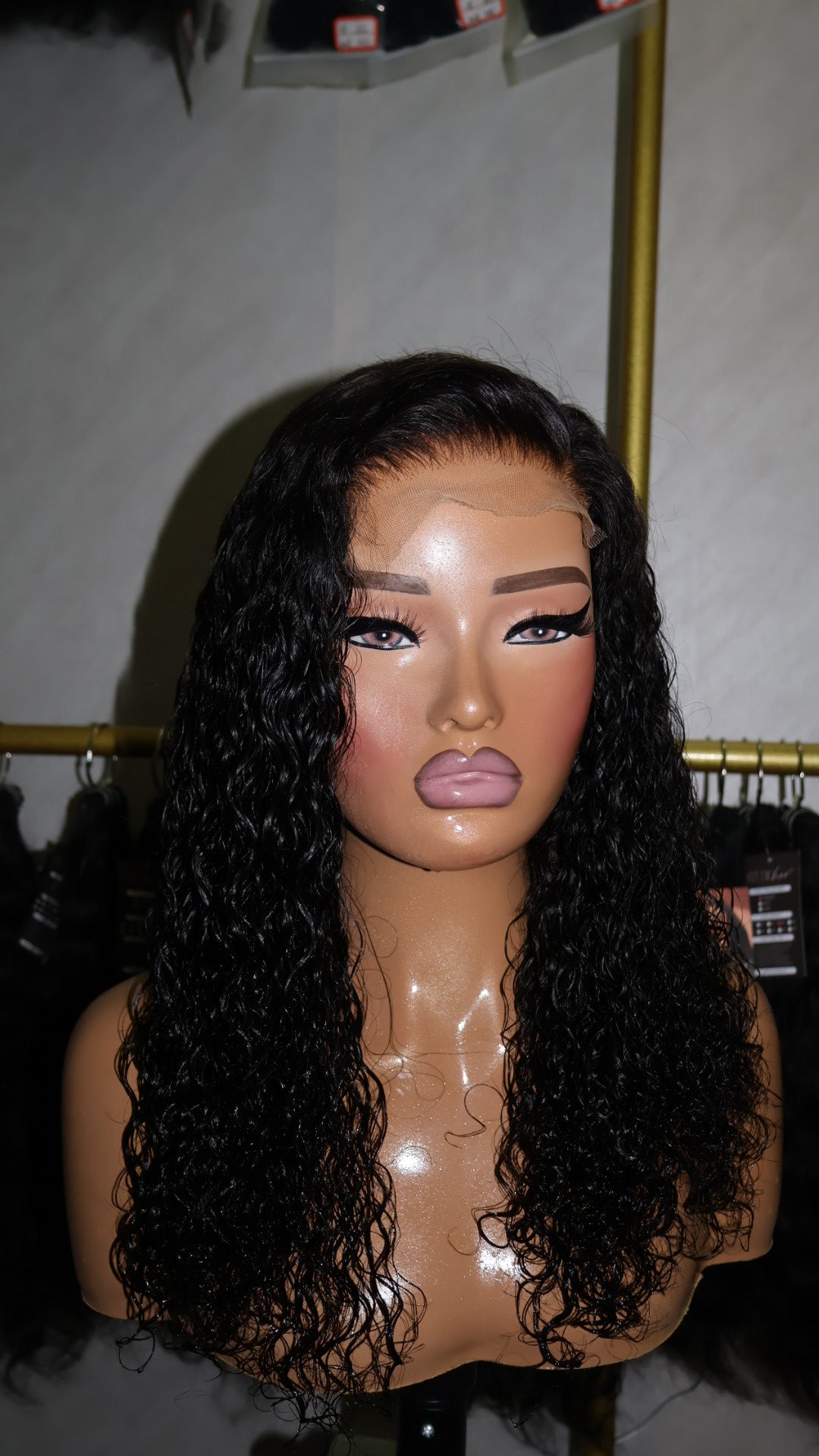 14” Indian Curly 5x5 HD Wig