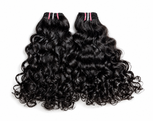 Raw Indian Curly Bundles