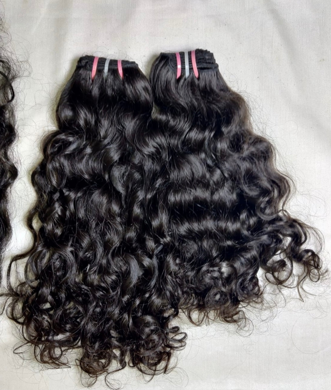 Raw Indian Curly Bundles